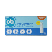 OB Tampons pro comfort advanced super 32.00 Stuks