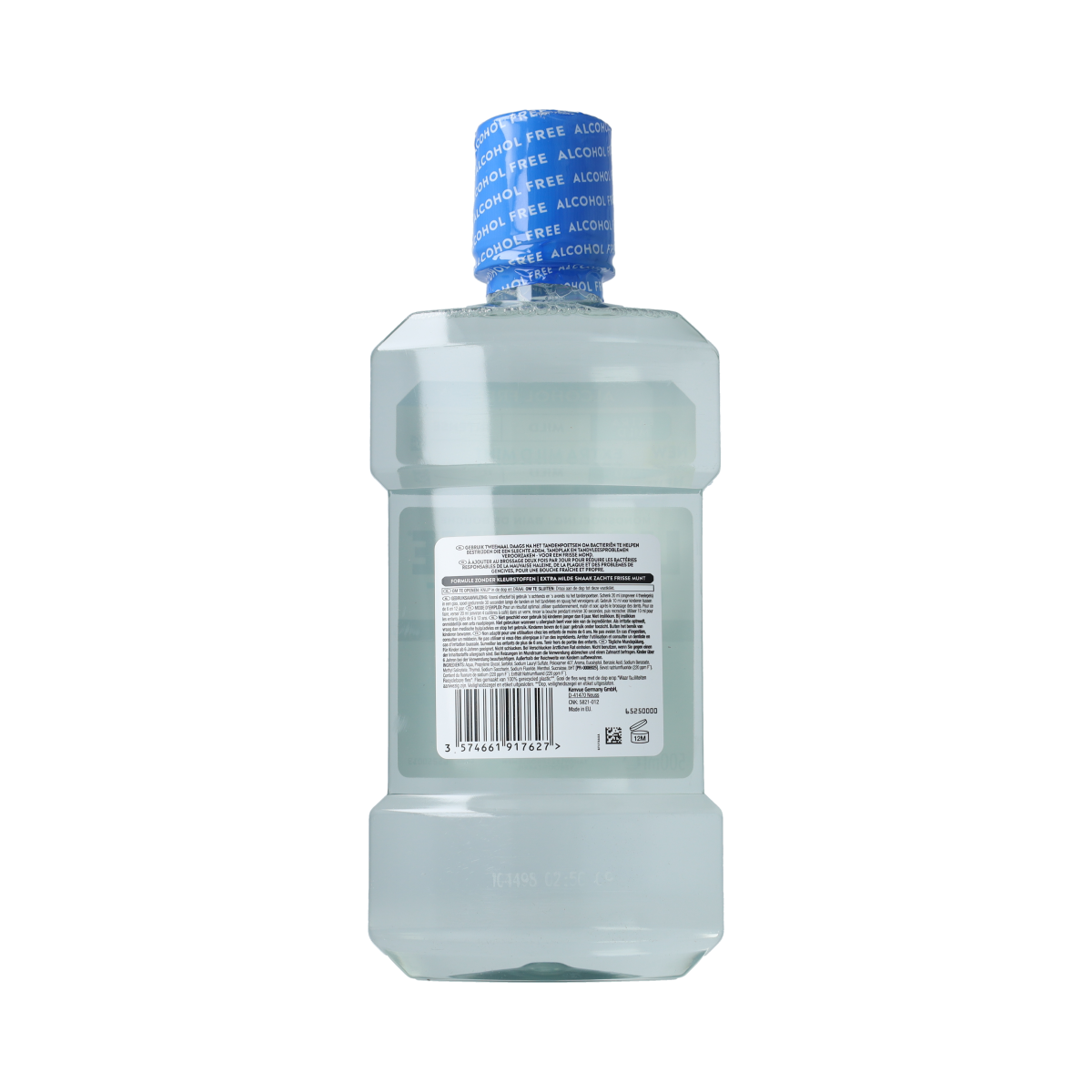 Listerine Listerine Coolmint AlcoholFree Extra Mild 500ml 500.00 Milliliter