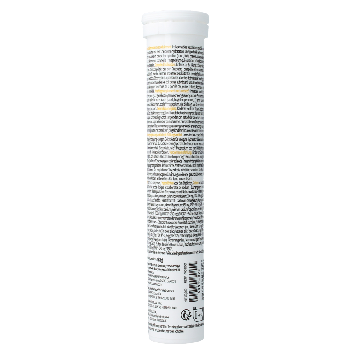 Arkovital Hydratium Perzik 24.00 Bruistabletten