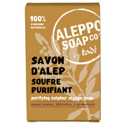 Aleppo Soap Co Zeep met zwavelbloem in doosje 150.00 Gram