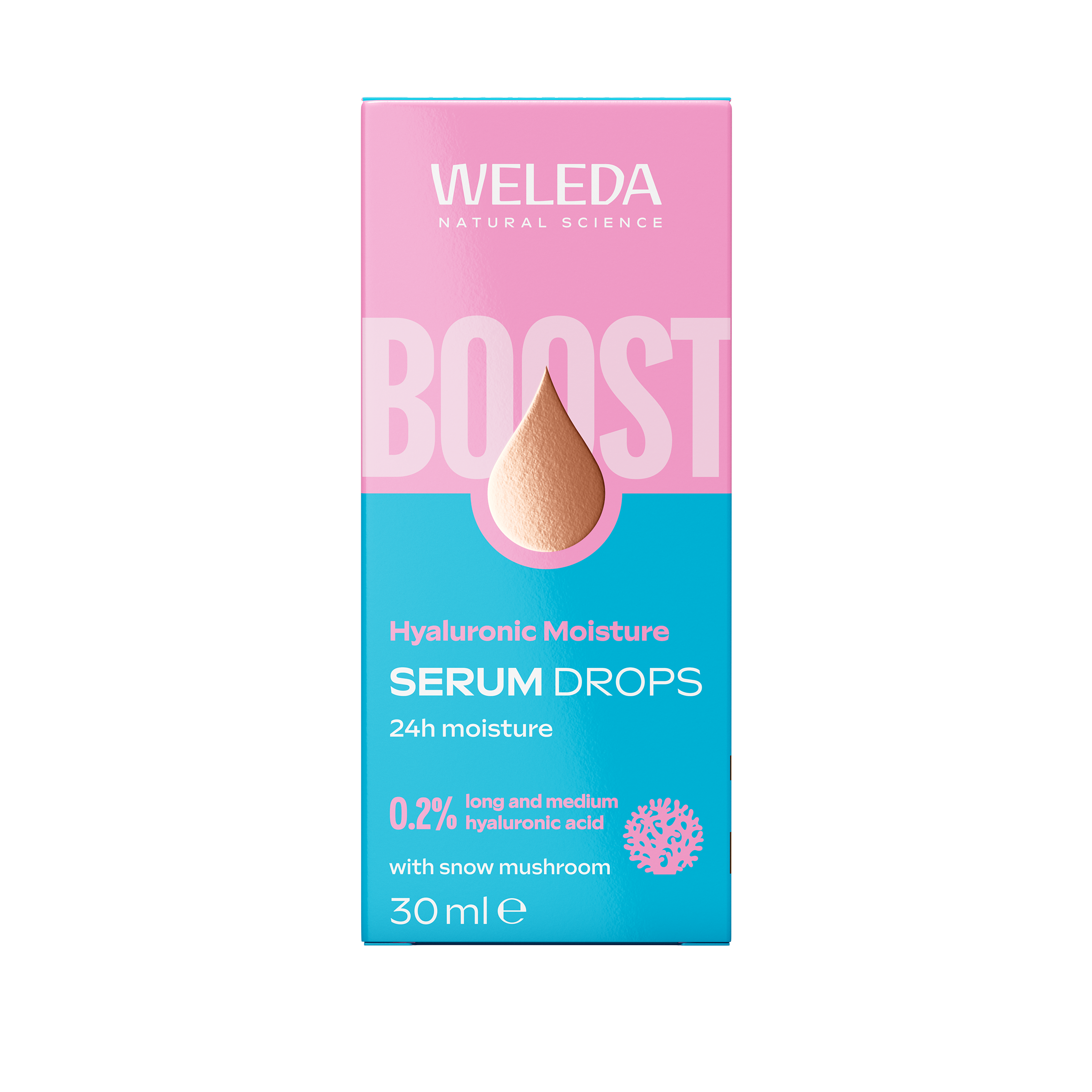 Weleda Hyaluronic boost serum drops  30.00 Milliliter