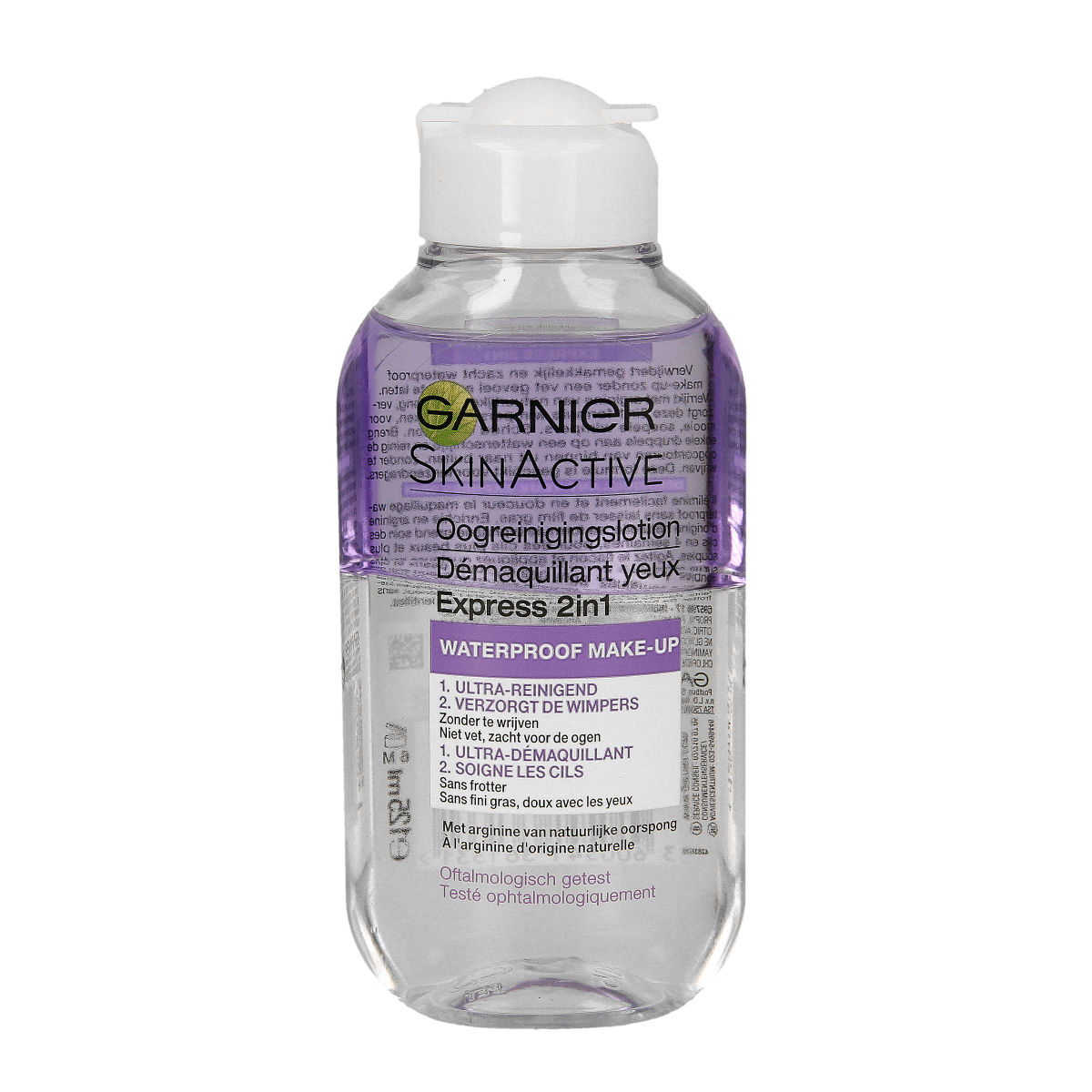 Garnier Skin naturals express oogreinigingslotion 2-in-1 125.00 Milliliter