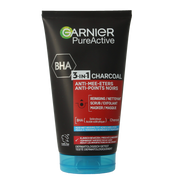 Garnier SkinActive  pure active 3-in-1 charcoal reiniging 150.00 Milliliter