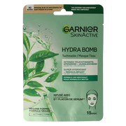 Garnier SkinActive tissuemasker hydra bomb groene thee  1.00 Stuks