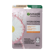 Garnier Skin act tissue masker kamille& hyaluronzuur 1 Stuks