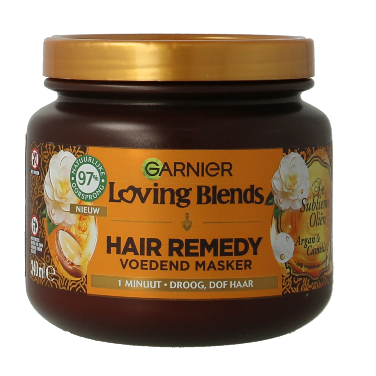 Garnier Loving blends masker  argan & cameliaolie subliem 340.00 Milliliter