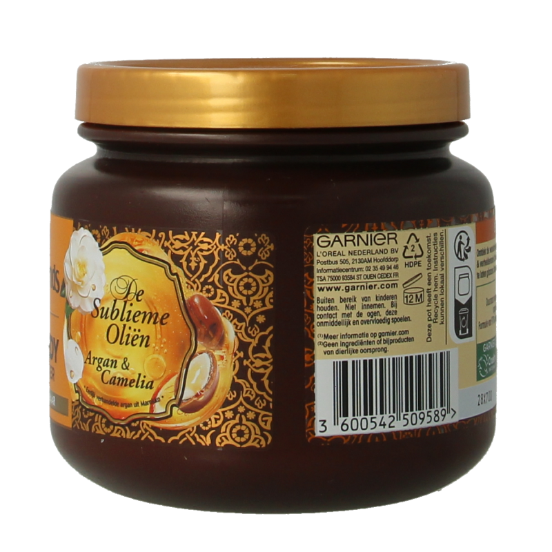Garnier Loving blends masker  argan & cameliaolie subliem 340 Milliliter