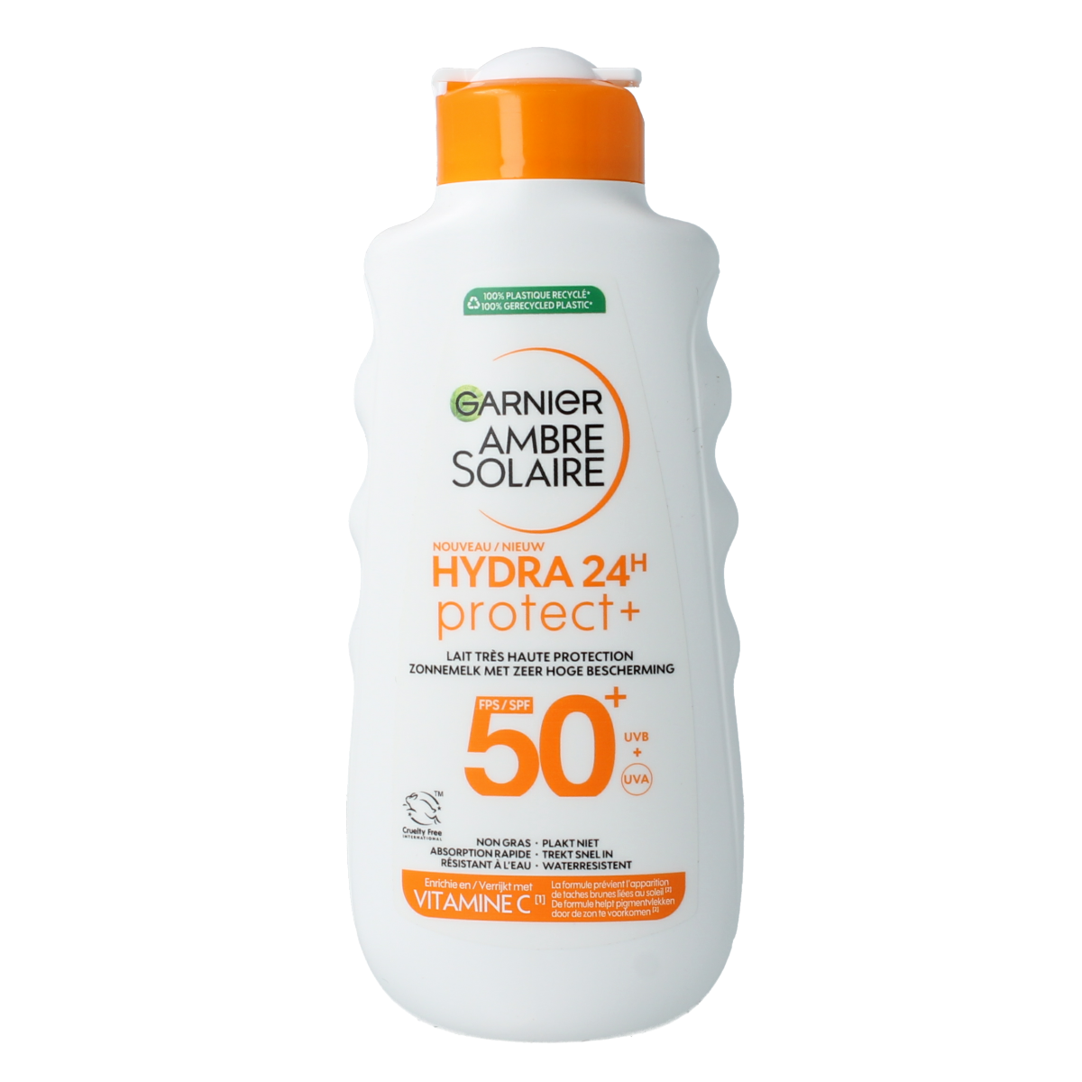 Ambre Solaire Hydraterende melk protect SPF50+ 175.00 Milliliter