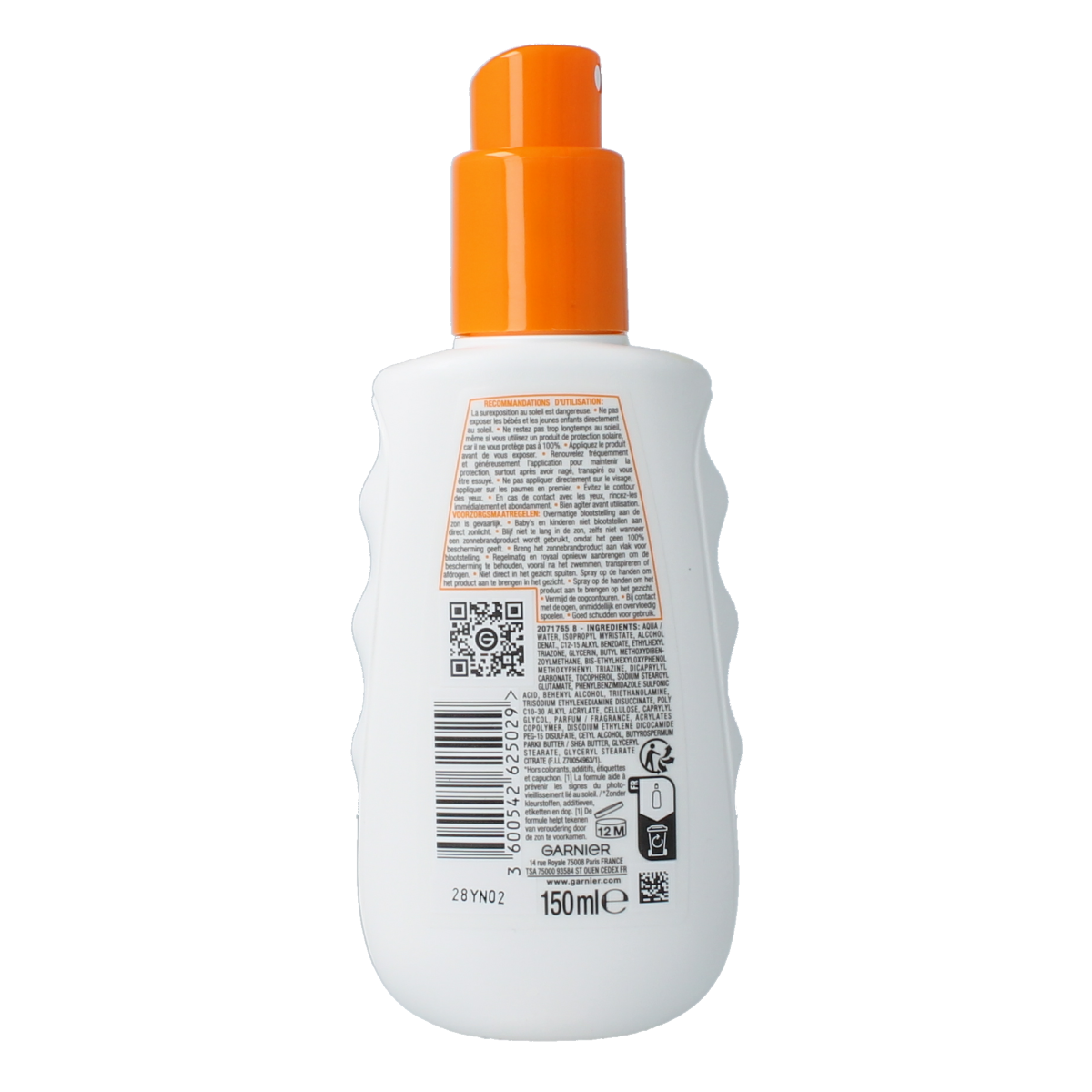 Ambre Solaire Hydraterende melk protect SPF30 150.00 Milliliter