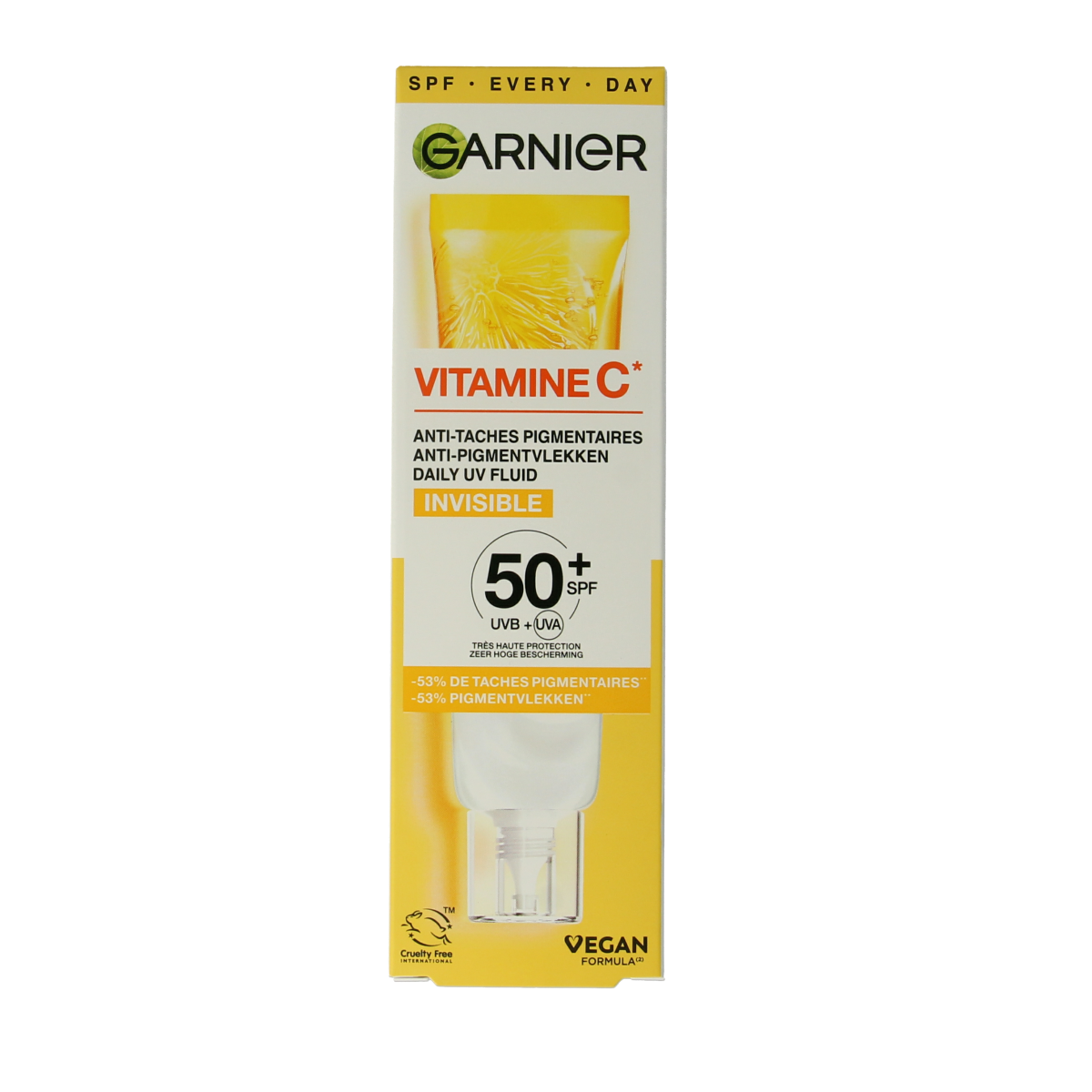 Garnier Vitamine C daily UV antipigmentvlek fluid 40.00 Milliliter