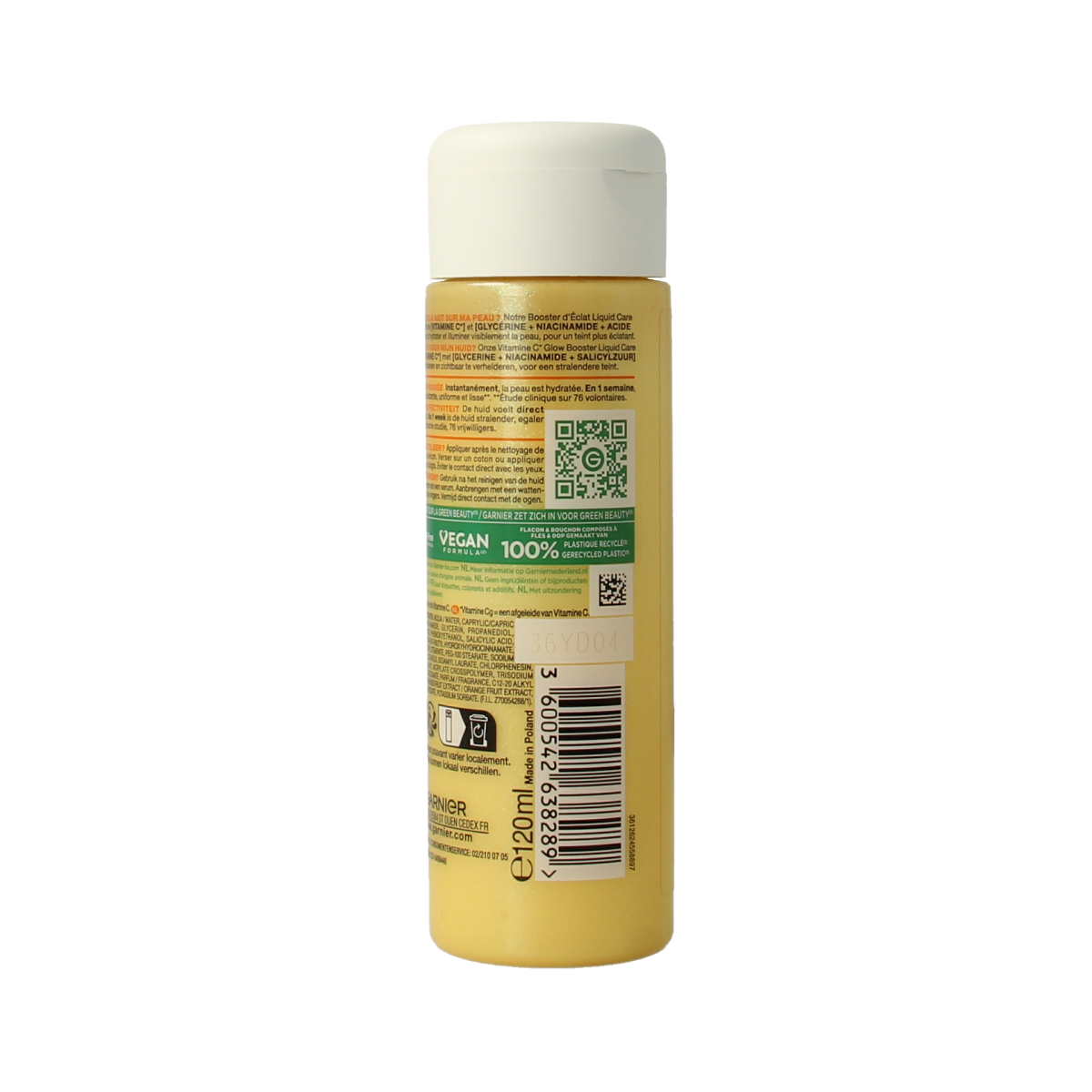 Garnier Vitamine C glow booster liquid care 120.00 Milliliter
