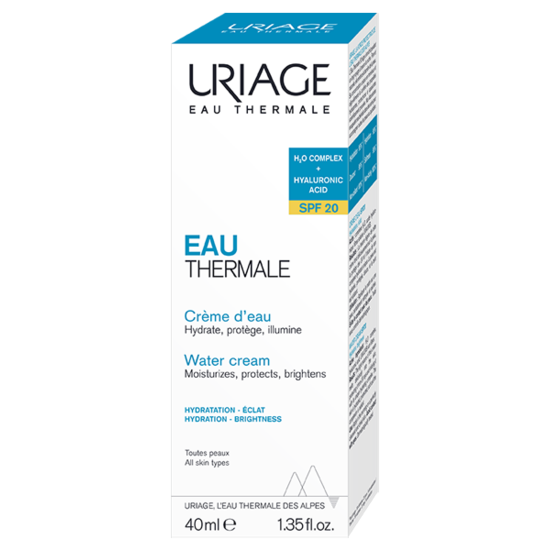 Uriage Thermaal water creme d eau SPF20 40 Milliliter