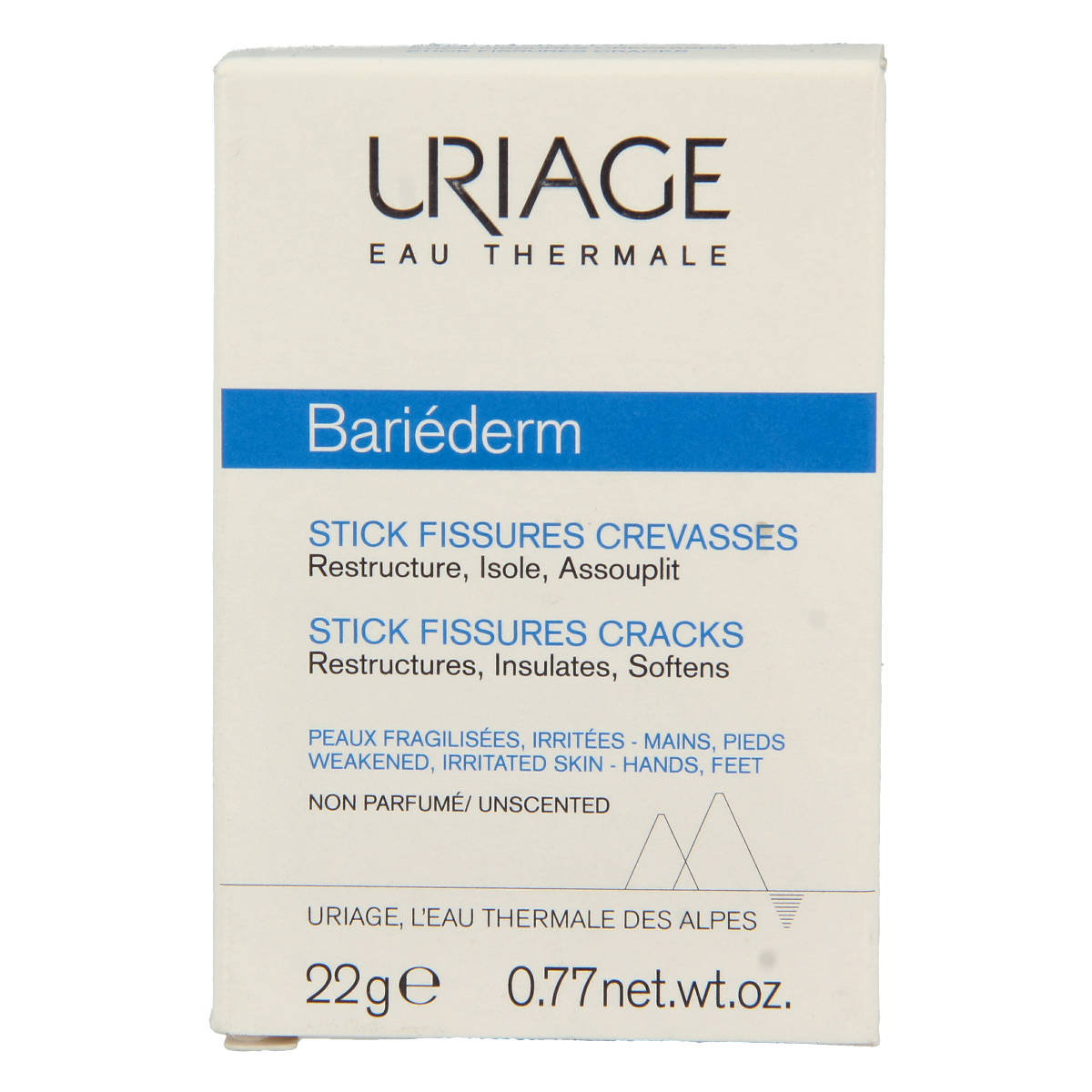 Uriage Bariederm kloven en barsten stick 22.00 Gram