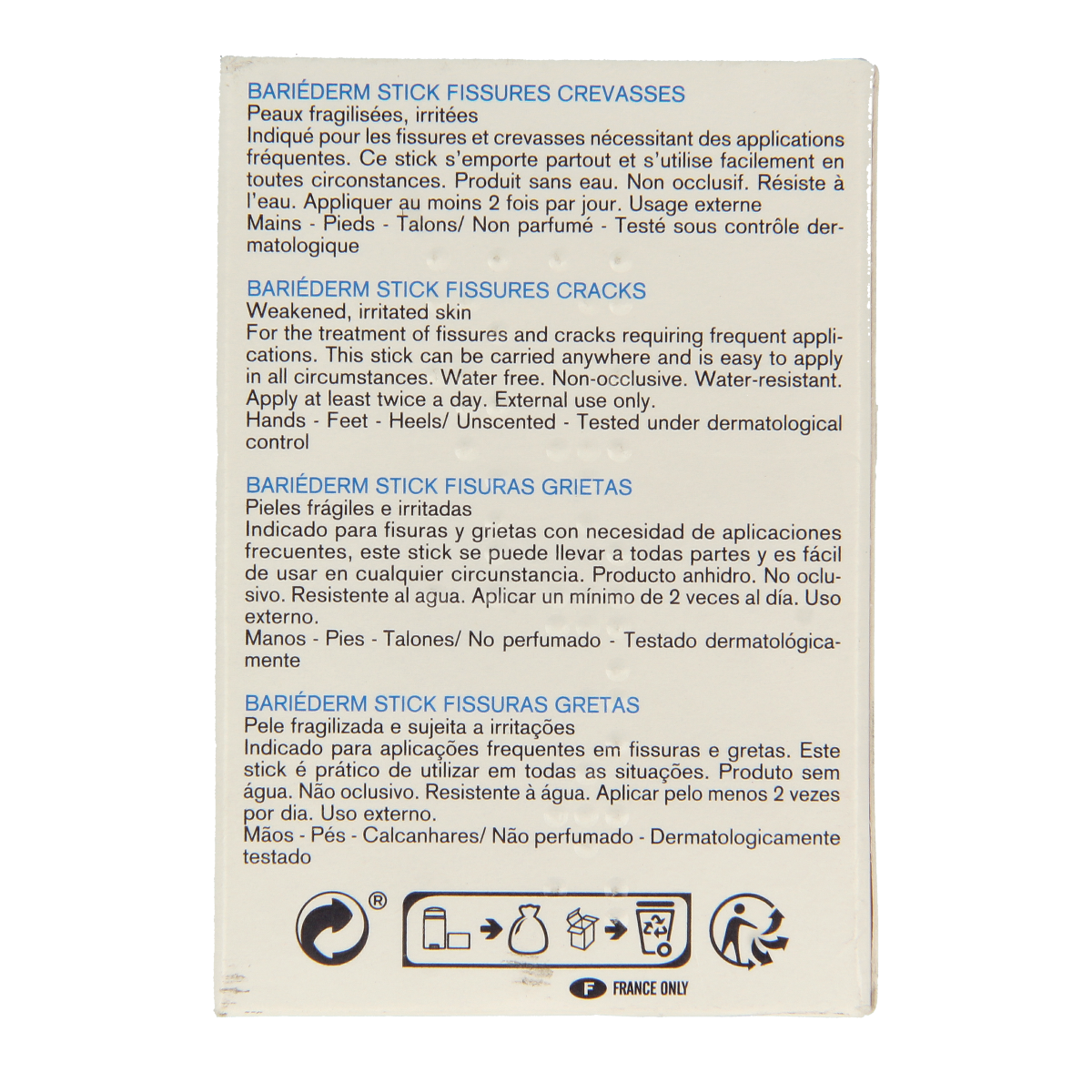 Uriage Bariederm kloven en barsten stick 22.00 Gram