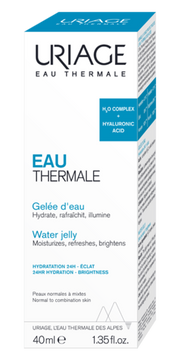 Uriage Mineraal water water gel 40.00 Milliliter