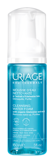 Uriage Thermaal water reinigingswater mousse 150.00 Milliliter