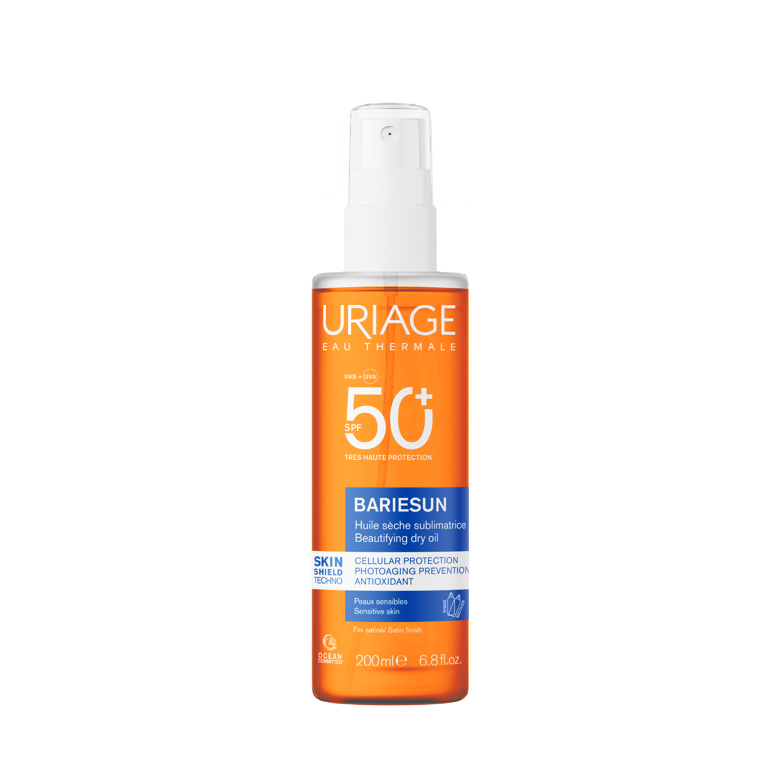 Uriage Bariesun sublima oil spray  SPF50+ 200 Milliliter