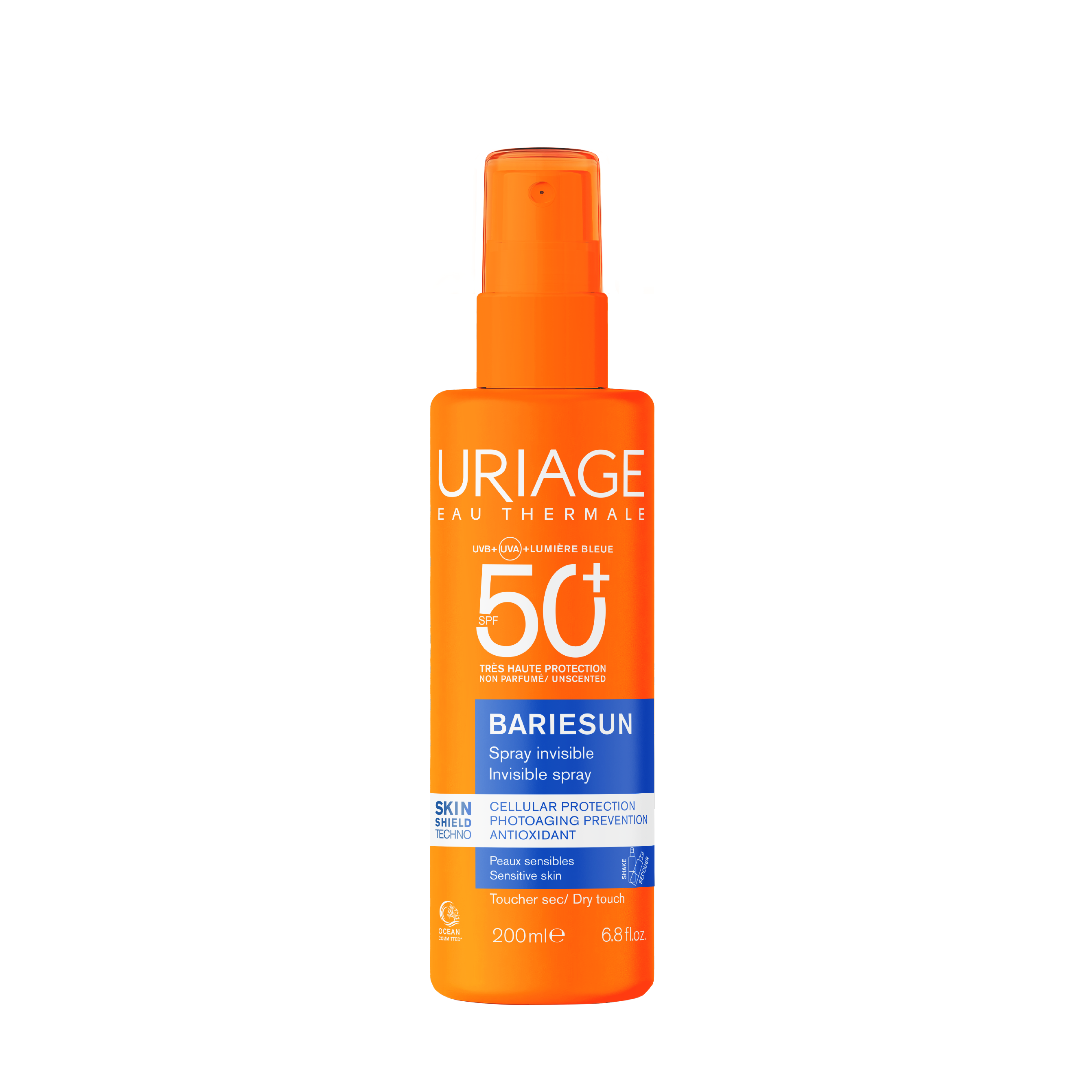 Uriage Bariesun spray fragrance free SPF50 200 Milliliter