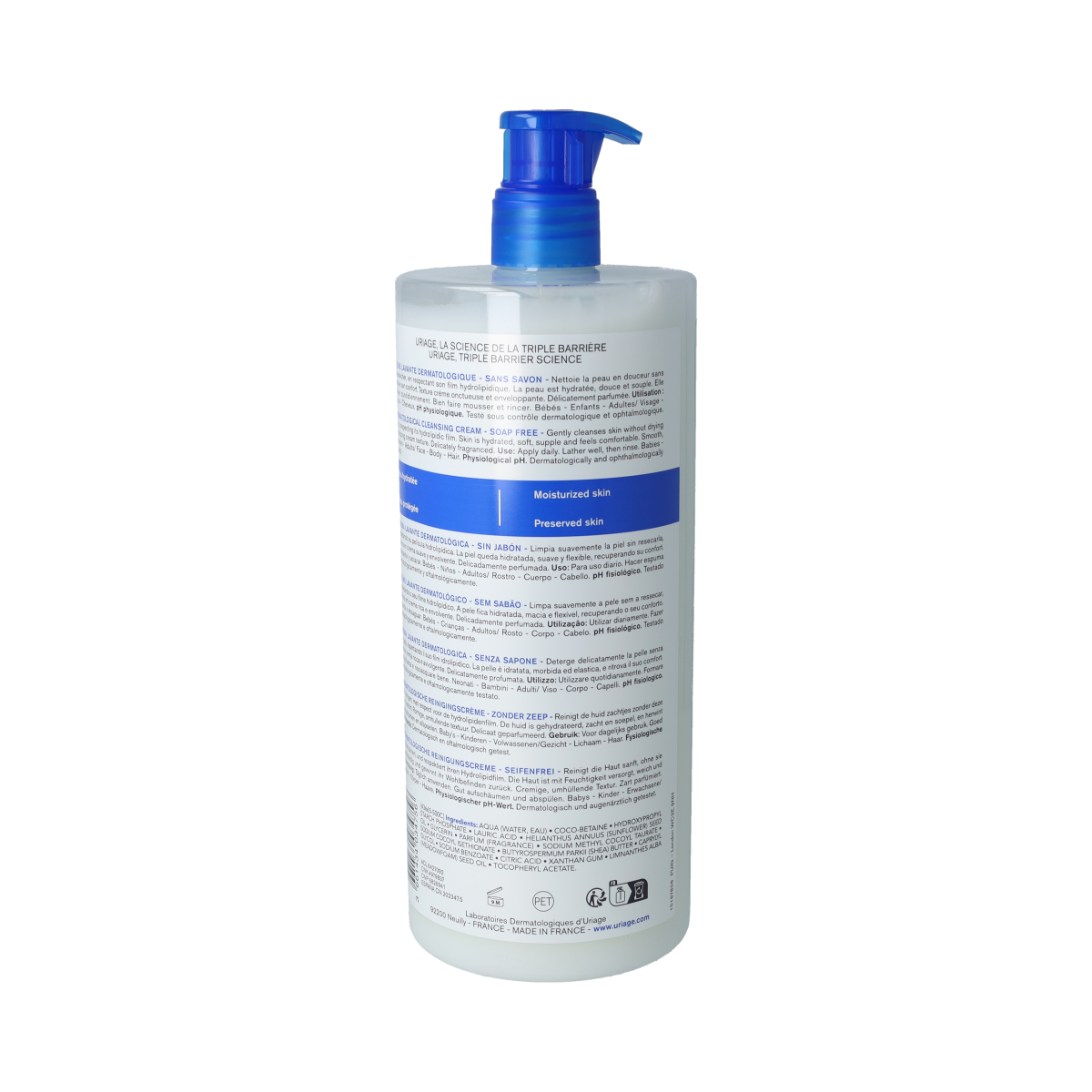 Uriage DERM-PHY CREME LAVANTE DERMATOLOGIQUE 1.00 Liter