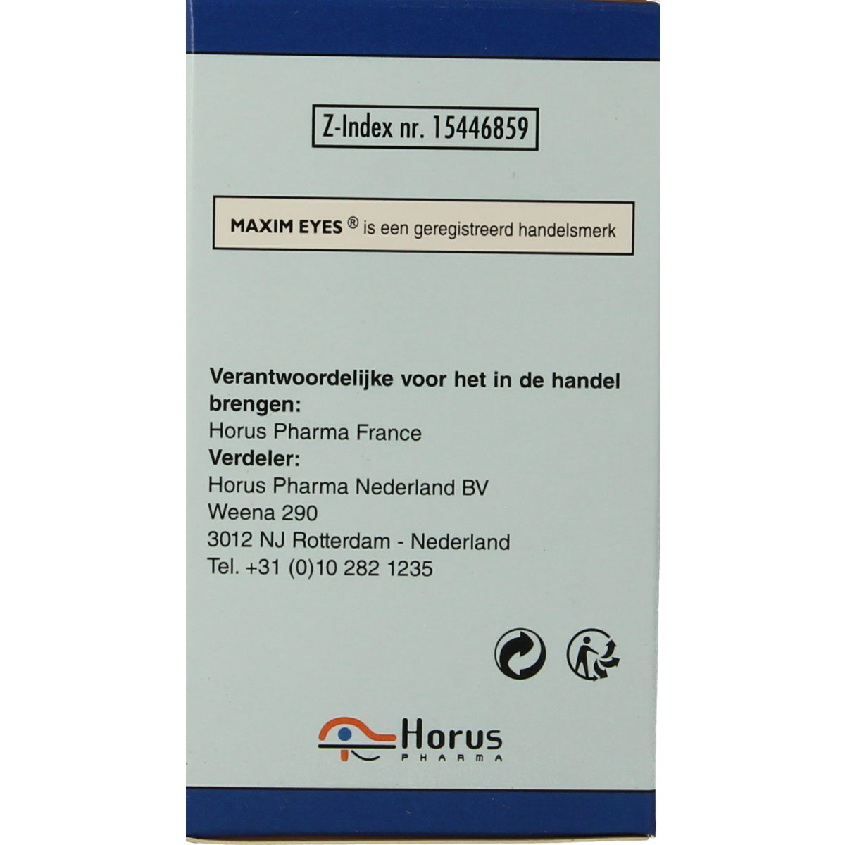 Horus Maxim eyes 60.00 Vegetarische capsules