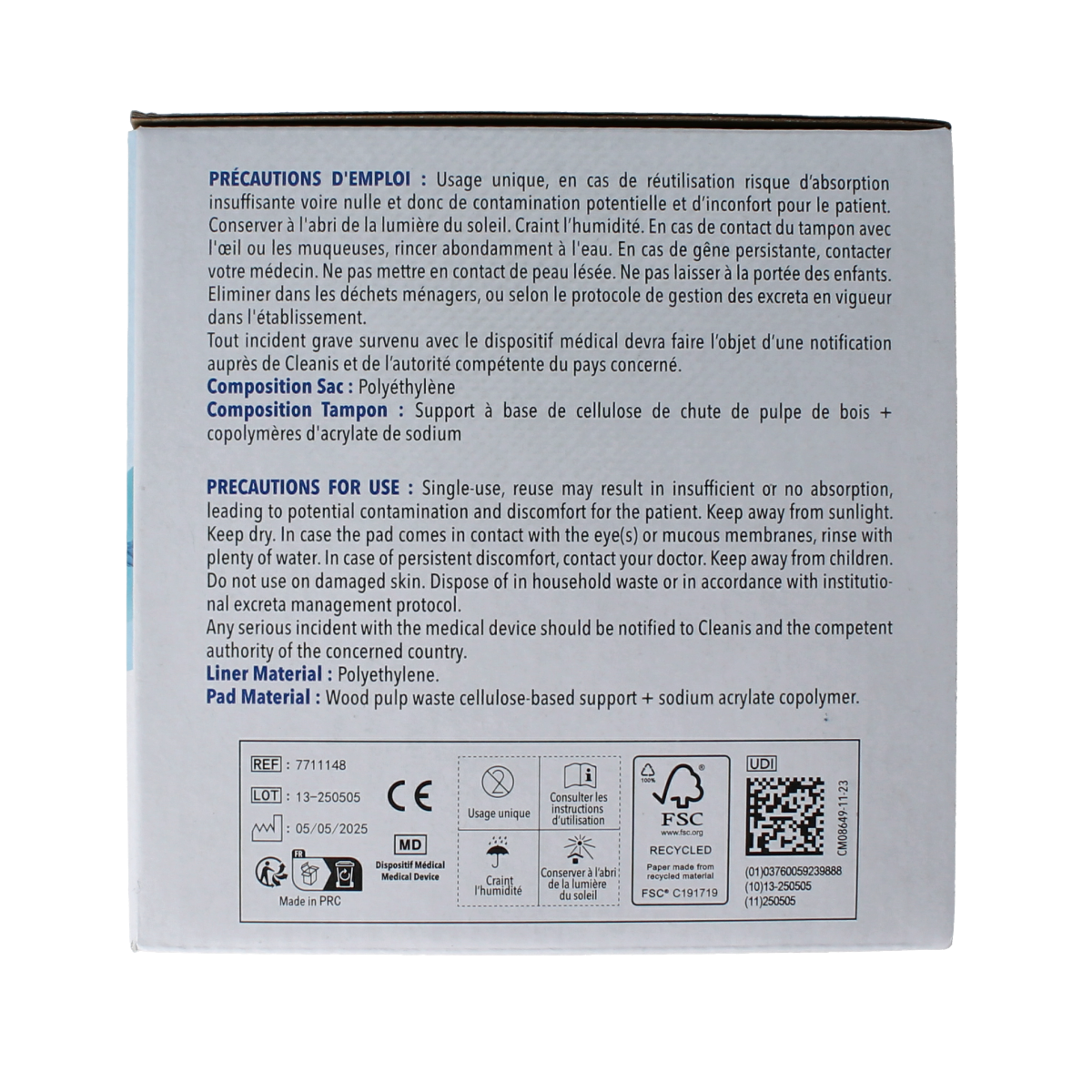 CareBag Ondersteekzak 500 20.00 Stuks
