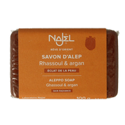Najel Aleppo Aleppo zeep argan olie lava aarde 100.00 Gram