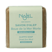 Najel Aleppo Aleppo zeep scrub dode zee klei 100 Gram