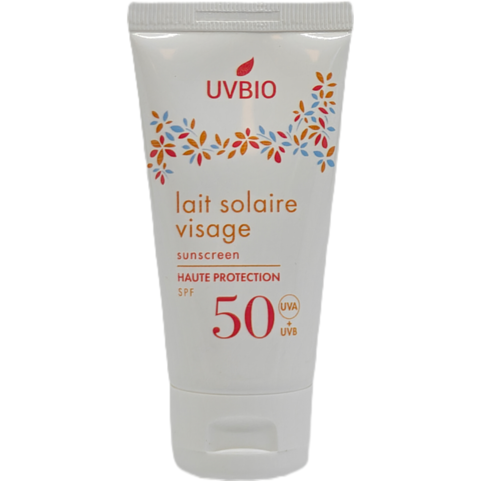 UVBIO Sunscreen face SPF50 bio 50 Milliliter