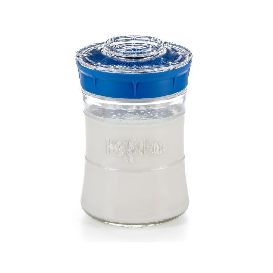 Kefirko  Melk-water kefir maker 900ml blauw 1 Stuks