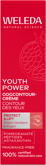 Weleda Youth power oogcreme granaatappel astaxanthine 12.00 Milliliter