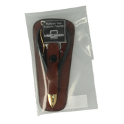 Malteser Nageltang 10cm met luxe bruin leren hoes 1.00 Stuks
