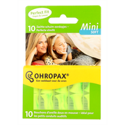 Ohropax Soft geluid mini 10 Stuks