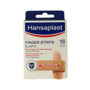 Hansaplast Vingerpleister elastisch strips 16.00 Stuks