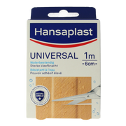 Hansaplast Universal 1m x 6cm 1.00 Stuks
