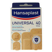 Hansaplast Water resistant universal strips 40.00 Stuks