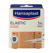 Hansaplast Elastic 1m x 8cm 1.00 Stuks