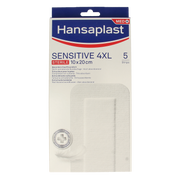 Hansaplast Pleisters sensitive 4XL 5.00 Stuks