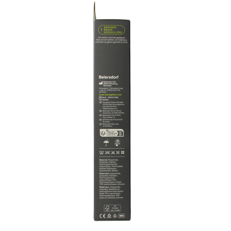 Hansaplast Kniebrace performance 1 Stuks