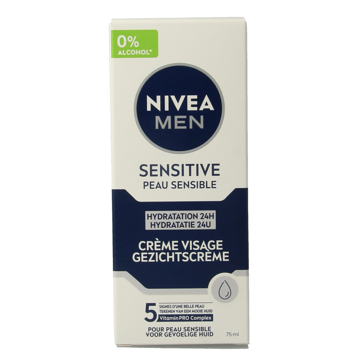 Nivea Men gezichtscreme sensitive 75.00 Milliliter