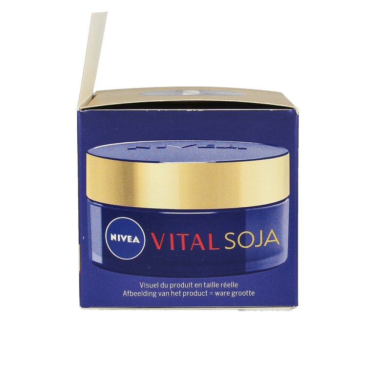 Nivea Vital soja anti-age nachtcreme 50 Milliliter