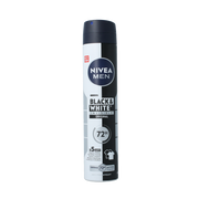 Nivea Men deodorant spray invisible black & white 200 Milliliter