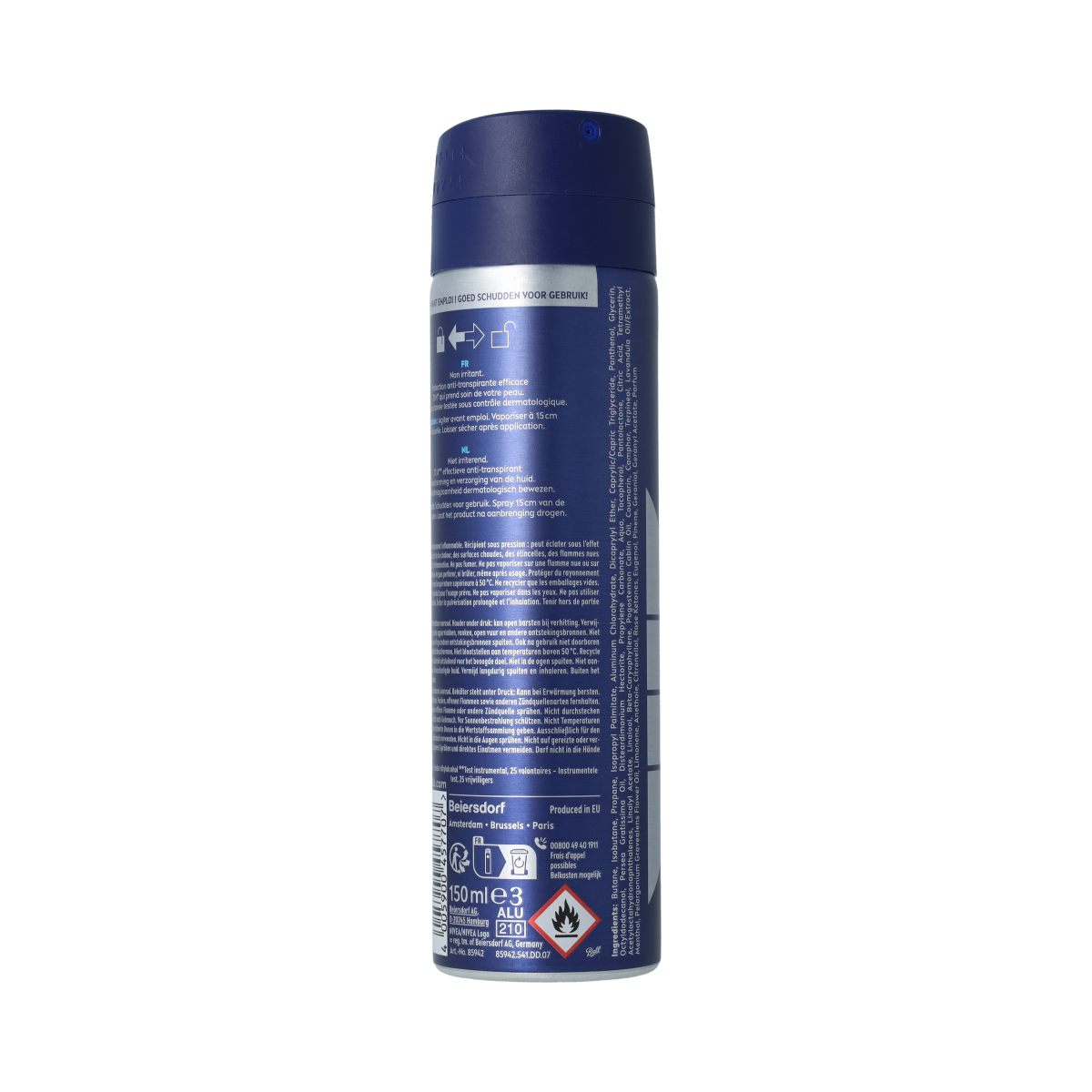Nivea Men deodorant spray protect & care 150.00 Milliliter