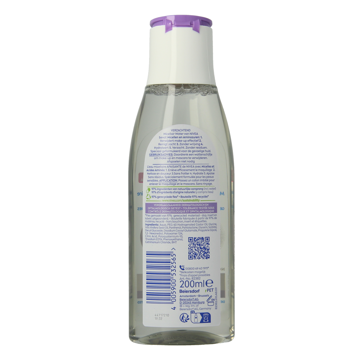 Nivea Sensitive micellair water 200.00 Milliliter