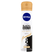 Nivea Deodorant black & white silky smooth spray 150.00 Milliliter