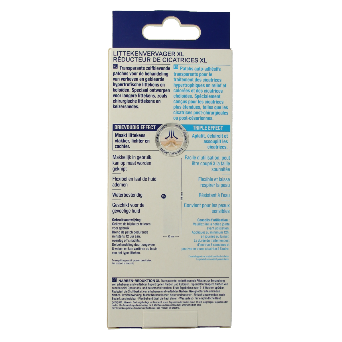 Hansaplast Littekenvervager XL 21.00 Stuks