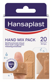 Hansaplast Hand mix pack pleisters 20.00 Stuks