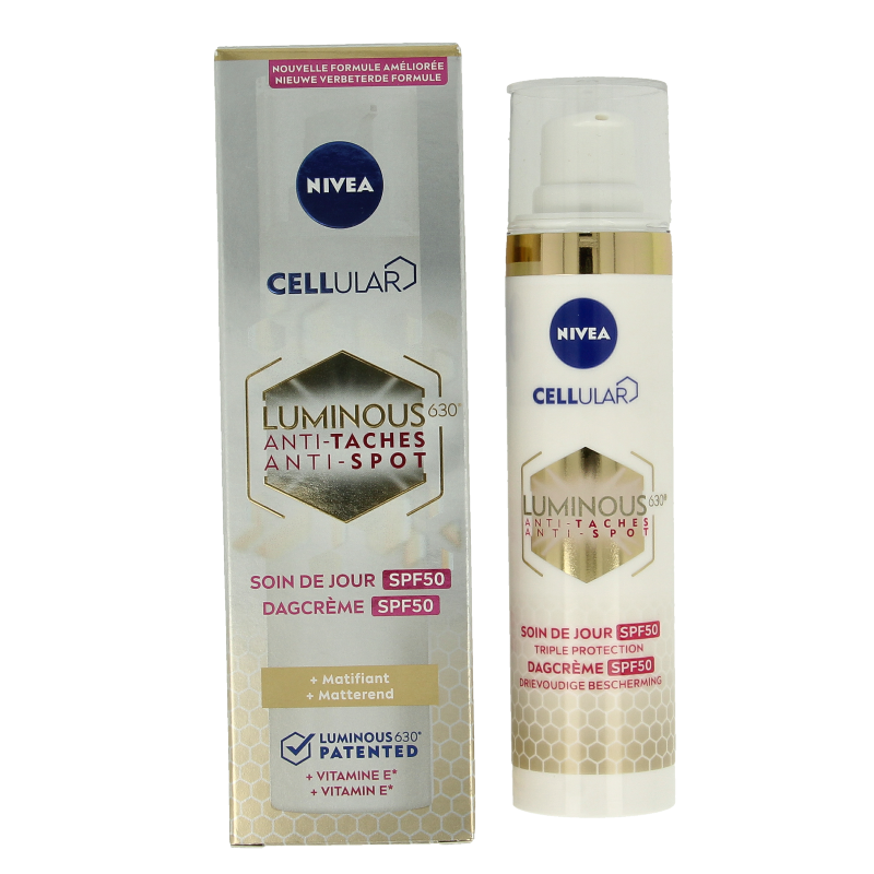 Nivea Cellular luminous anti-pigment fluid cream SPF50 40 Milliliter