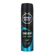 Nivea Men deodorant spray deep beat 150 Milliliter