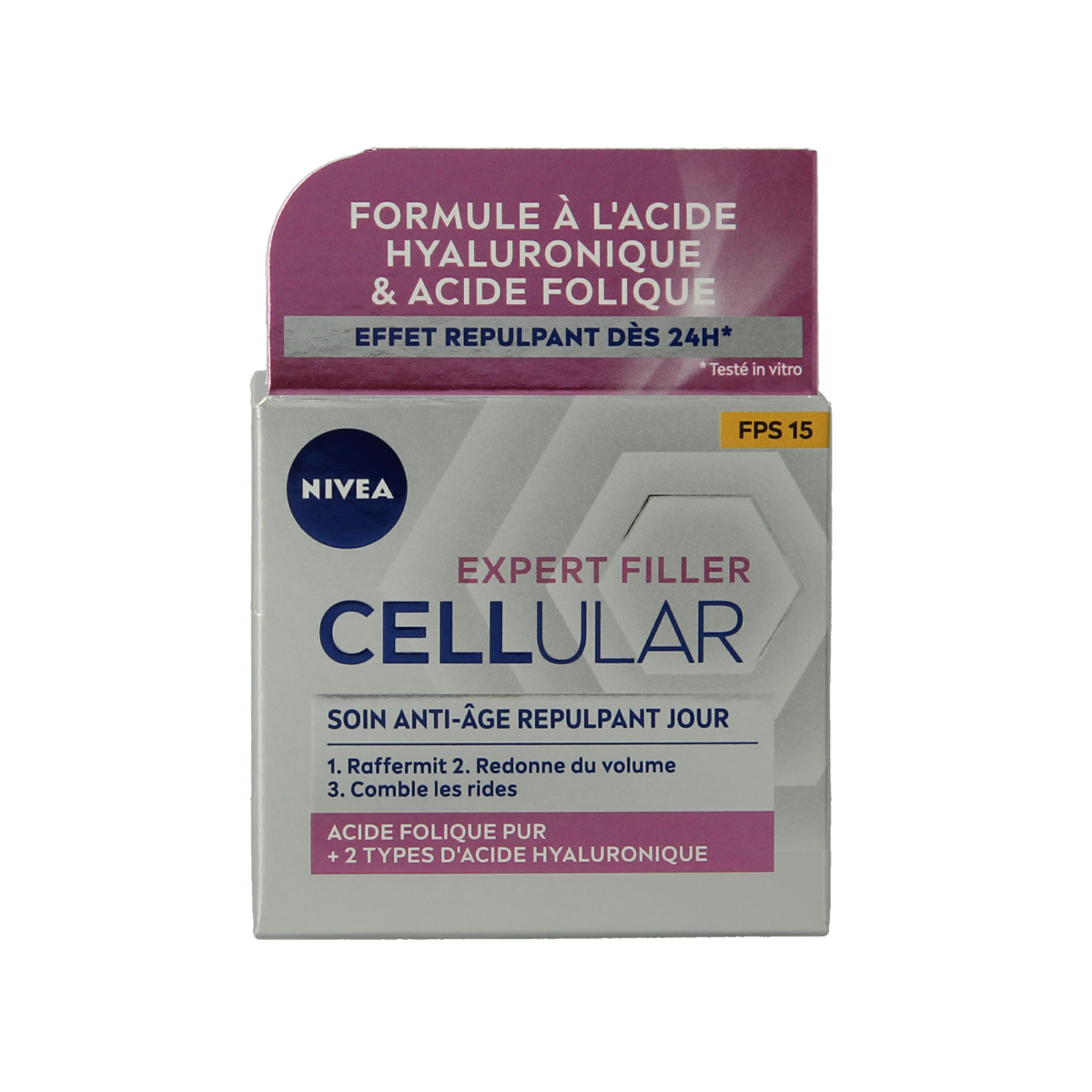 Nivea Cellular expert filler  hyaluronzuur & foliumzuur 50.00 Milliliter