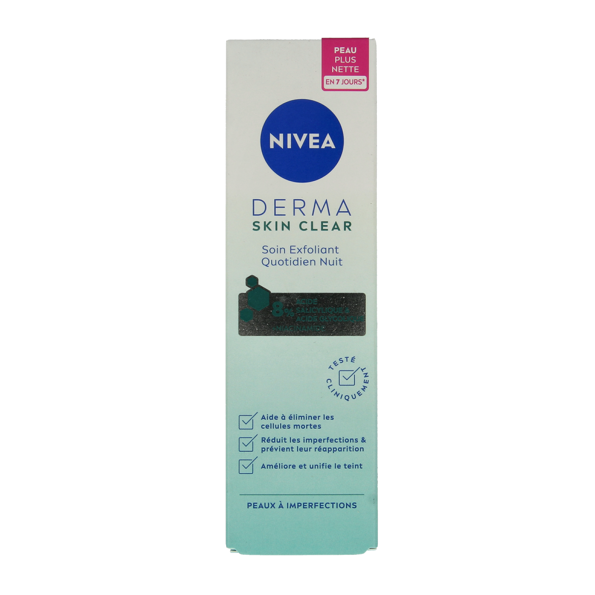 Nivea Derma skin clear night 40.00 Milliliter